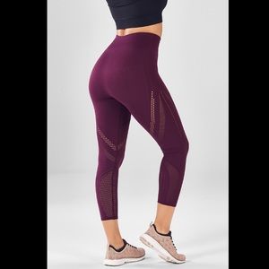 SculptKnit High-Waisted Mesh Leggings